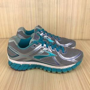Brooks Adrenaline GTS 16 Silver/Aqua Running Shoes